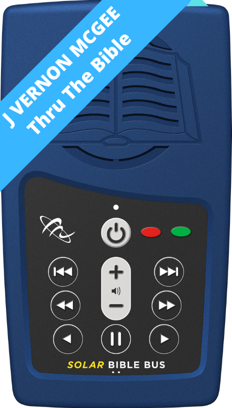 ESV Solar Bible Bus - J Vernon McGee Thru the Bible 5-Year Series MegaVoice USA