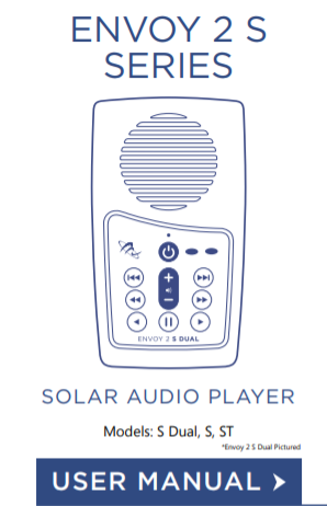 Spanish Audio Bible Player (Envoy S) MegaVoice USA