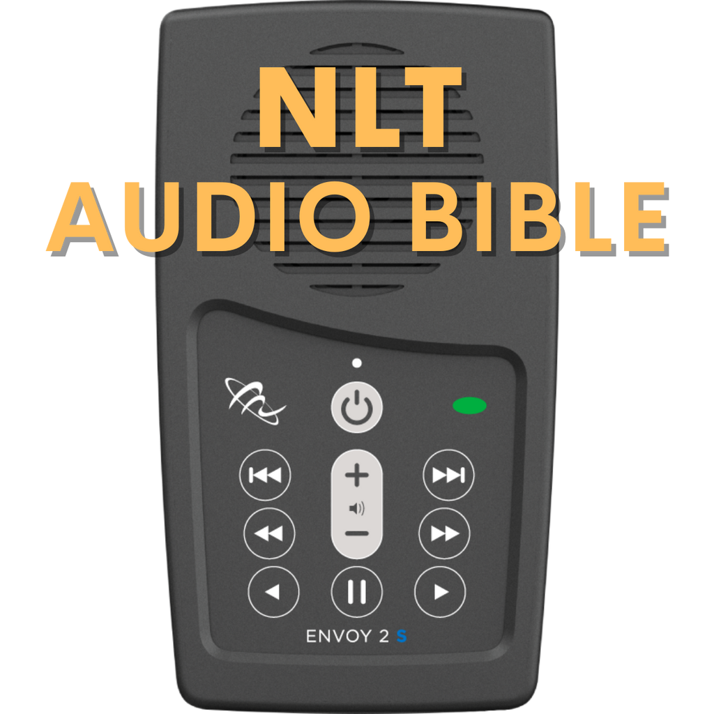 NLT Audio Bible Player; New Living Translation MegaVoice USA