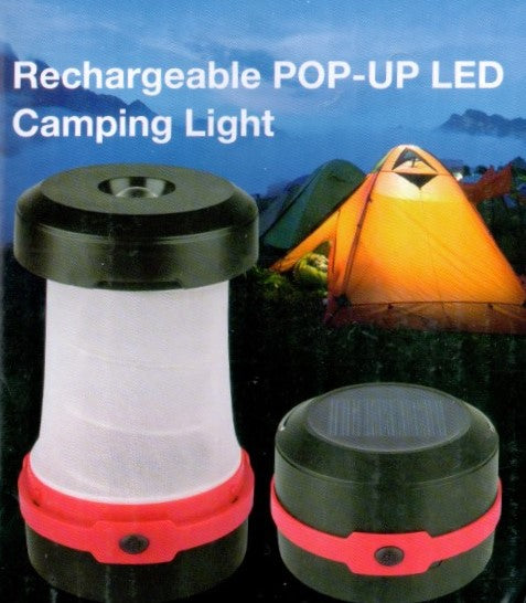 Pop-up LED Lantern, Solar-powered MegaVoice USA