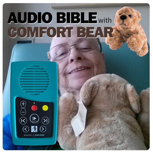 Audio Bible with Comfort Bear