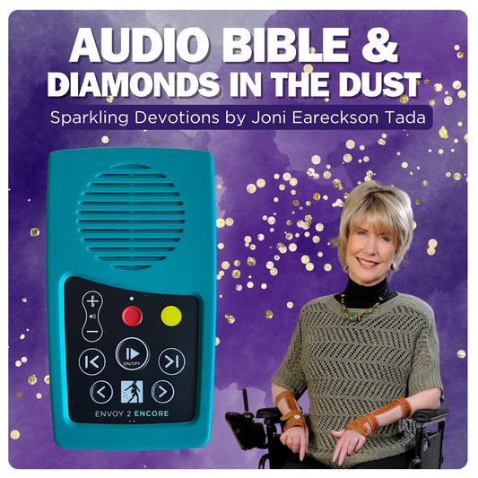 Diamonds in the Dust by Joni Eareckson Tada + Audio Bible