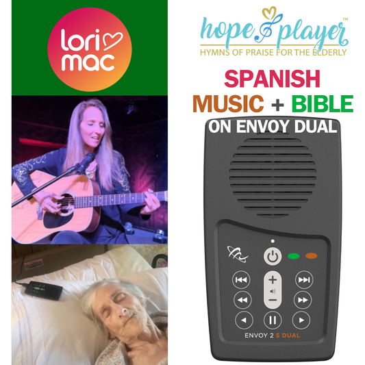 Spanish Hope Player + Spanish Bible - Envoy S-Dual