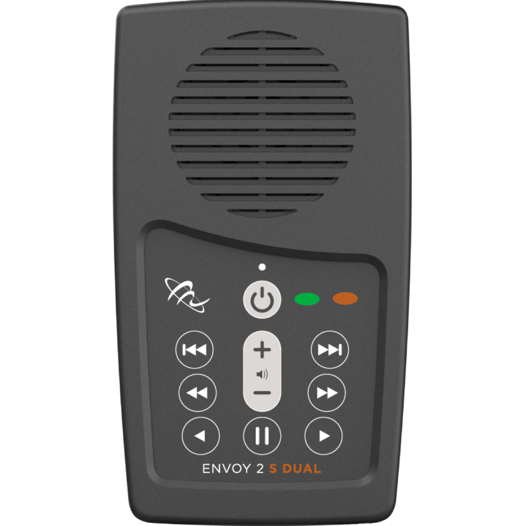 Custom Dual Audio Bible Player (Envoy S-Dual) MegaVoice USA
