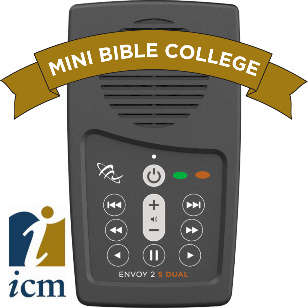 Mini Bible College Study with Full Audio Bible MegaVoice USA