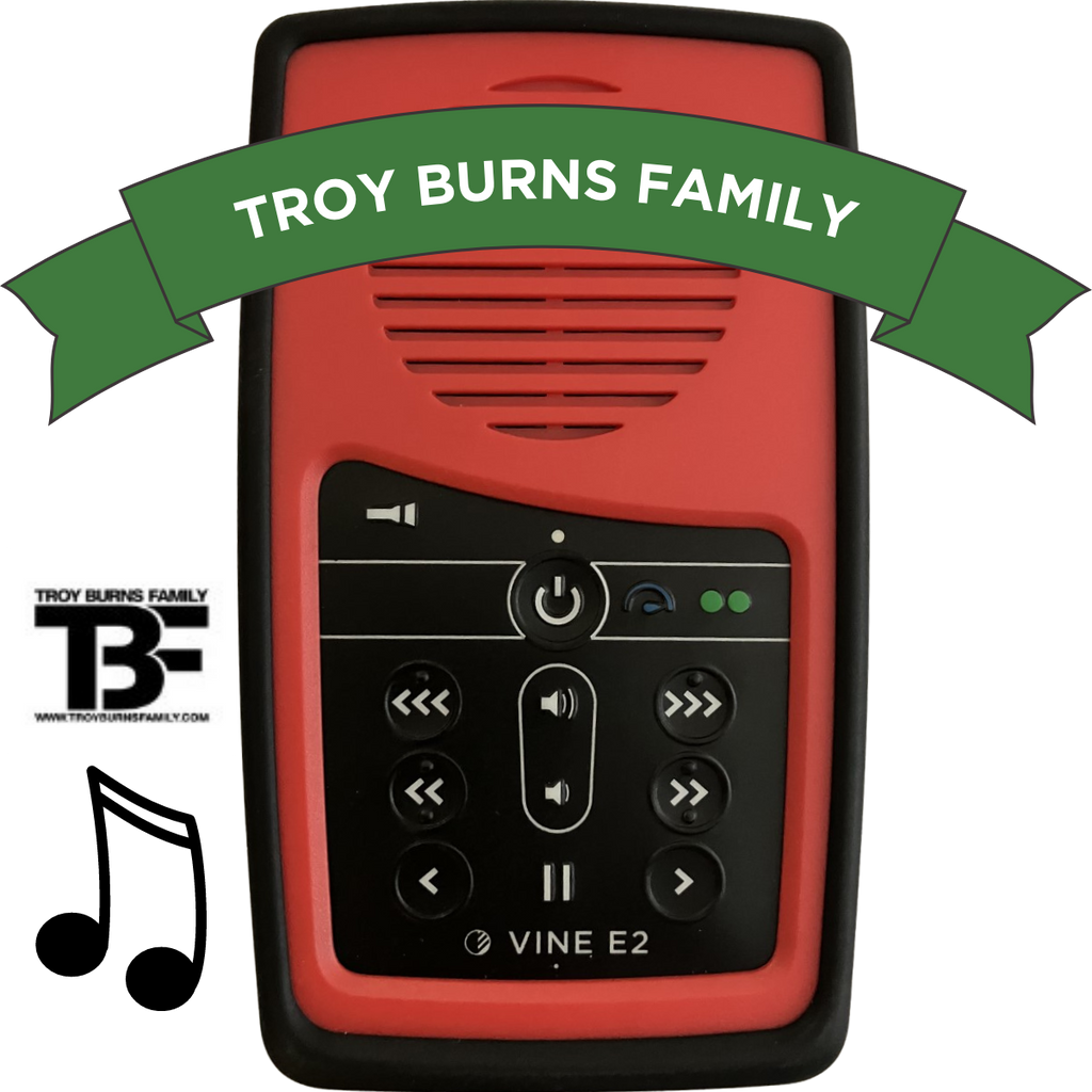 Troy Burns Family Solar Audio Bible Player MegaVoice USA